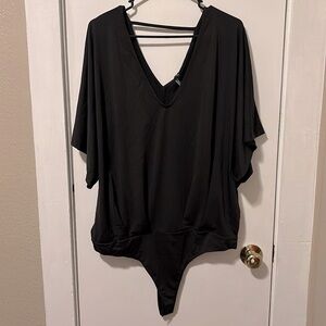 Women’s Vero Moda Curve Bodysuit 2X Black